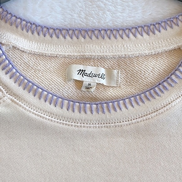 Madewell Stitched Shrunken Sweatshirt - Picture 2 of 12